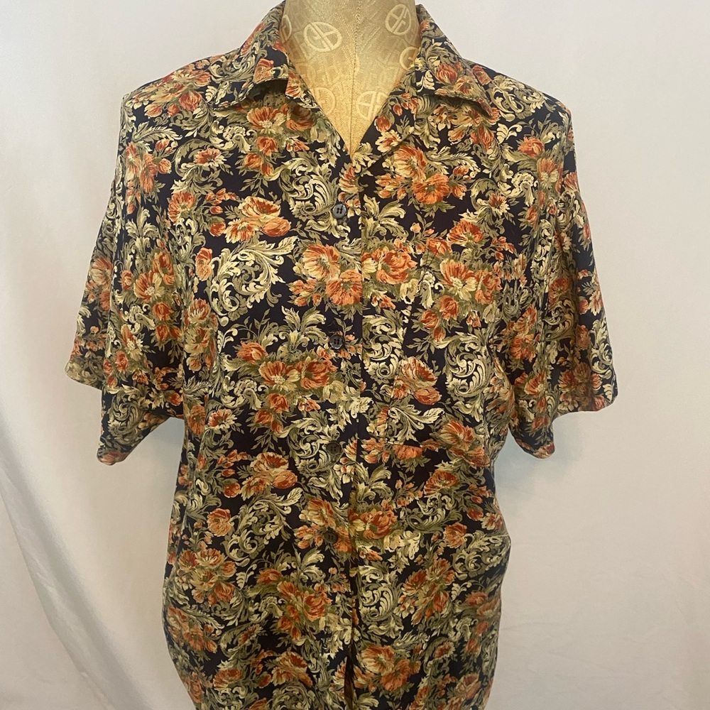M “Ambiance” Floral Patterned Women’s Shirt